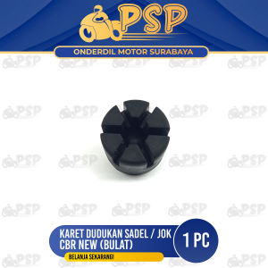 Karet Dudukan Sadel CBR New (Bulat) - Rubber Seat Peredam Ganjal Ganjel Pangkon Bracket Bantalan Jok