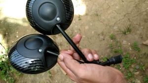 SPION SCOOPY CARBON KIRI KANAN▪️spionn model scoopy universal honda carbon celup