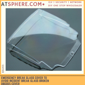 Emergency Break Glass Cover to Avoid Incident Break Glass Broken Door Access Terminal DBG005-COVER
