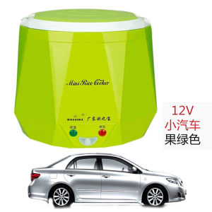⭐️【มีในสต๊อก+คลังสินค้าท้องถิ่น】⭐【100% Original】12V 100W 1.3L แบบพกพาไฟฟ้าหม้อหุงข้าวขนาดจิ๋วกล่องข้าวใช้กับไมโครเวฟได้หม้อหุงข้าวอัจฉริยะขนาดเล็ก 12 V/24 V สำหรับรถยนต์/ รถบรรทุก