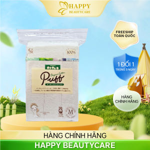Bông Tẩy Trang Organic Cotton Puff ( 200 Miếng/Gói )