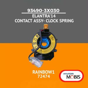 934903X030 CONTACT ASSY- CLOCK SPRING for HYUNDAI ELANTRA14 [MOBIS ORIGINAL] Part #93490-3X030