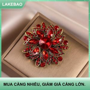 【LAKEBAO】 1pcs sáng tạo Tinh thể thủy tinh pins Stylish rhinestone hoa trâm cài cho phụ nữ tổ chức sự kiện vui sang trọng quà tặng năm mới bạn bè trang trí