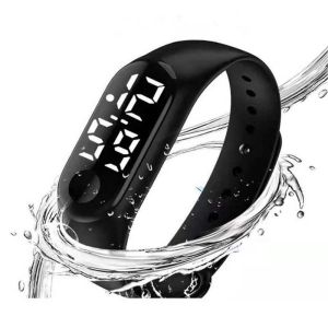 Waterproof watch students LED luminous electronic watch fashion trend sports childrens bracelet