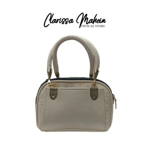 CLARISSA MAHEIN Tiga Ruang Shoulder Bag Tas Selempang Motif Tikar Tas Wanita Kekinian Tas Slingbag Tas Slempang Aira CMSBB010M
