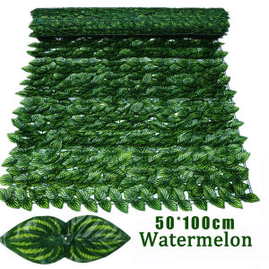 100*300cm Daun sintetis daun plastik tanaman hias sintetis / Daun Hias / Daun palsu / Rumput Hias /dinding tanaman