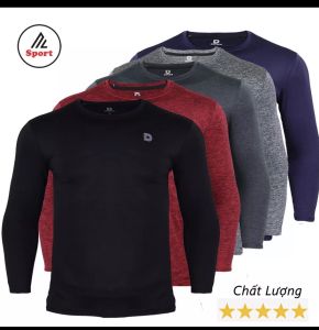 ÁO CHỐNG NẮNG TAY DÀI NAM (CÓ SAI ĐẠI)Cổ Tròn Giữ Nhiệt ATDD Chất Thun Mè Lạnh Đốm Co Giản 4 Chiều Mềm Mại Mịn Màng Không Đổ Lông Phai Màu Phù Hợp Với Mọi Lứa Tuổi