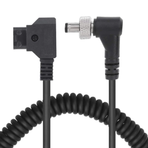 Flexible D Tap to DC12V Right Angle Cable Locking Monitors Power Supply for Video Devices PIXE7 PIXE5 7 screen Displays