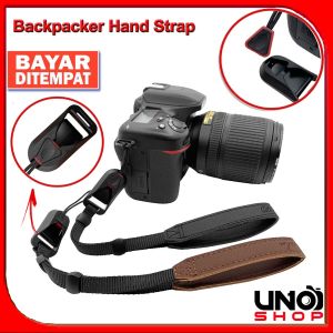 Backpacker Hand Wrist Strap Leather Quick Release Buckle - Hand Strap - Tali Tangan Kamera