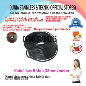 Kabel Las Rhino 35mm Per Meter lebih awet dan kuat