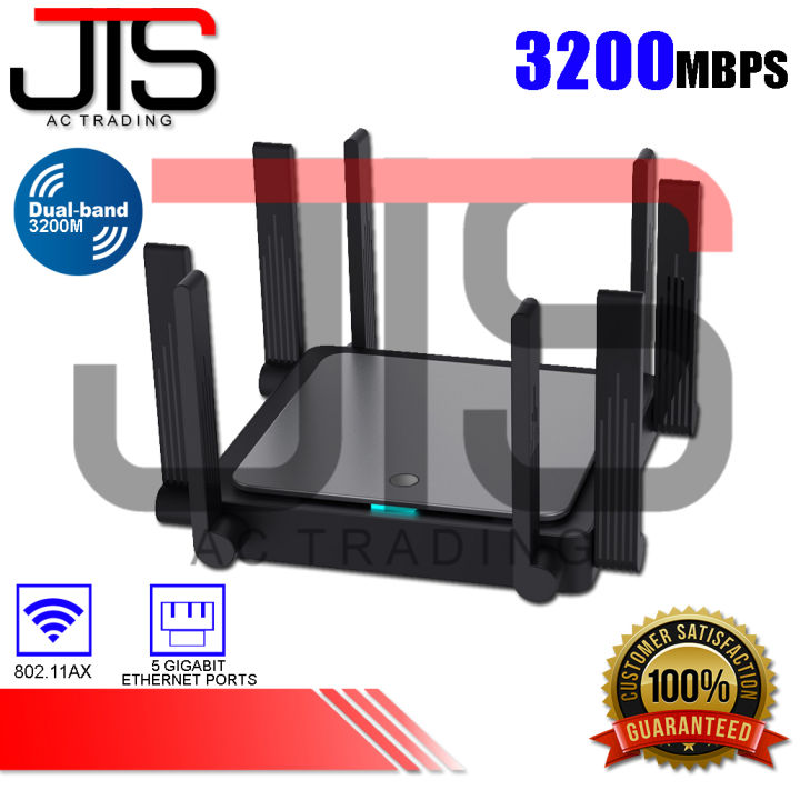 EW3200GX PRO WIFI 6 | 3200MBPS | DUAL BAND | 8 ANTENAS MESH ROUTER ...