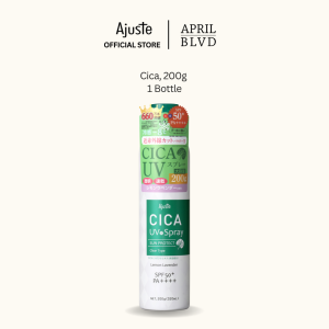 Ajuste UV Spray | Cica 200g | SPF50+/PA++++ | Sunscreen/Sunblock | Lightweight | Deep Hydration | [Made in Japan]