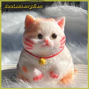 [Duola] Taba dễ thương mũm mĩm mèo cam mèo sang trọng mềm dính cô gái trẻ em món quà sinh nhật Fidget Squishy Đồ chơi Vật nuôi đồ trang trí quà tặng