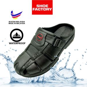 Spako (Made in Malaysia) Non Slip Waterproof Thick Sole Men Sandals For Men Size 40-44 From Shoe Factory Malaysia