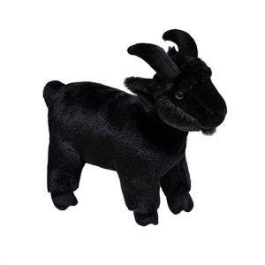MMLUCK Bông PP Búp bê dê nhồi bông 30/40cm Động vật dễ thương Đồ chơi lông cừu sừng Cừu nhồi bông đồ chơi Lông mịn Quà Tặng trẻ em
