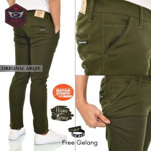 Celana chino panjang pria model terbaru chino slimfit celana cowok premium Fit bahan Strech Casual