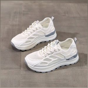 White Shoes Healthy Living Abrasion Resistance Fashion Shoes Sporty Grip Performance Thin Section