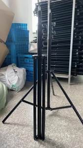 Photo backdrop stand photography backdrop stand adjustable boom arm popular photo stand blue and green backdrop stand for Douyin live streaming