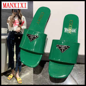 MANXIXI Women Fashion Beautiful INS Style Cute Candy Colorful Slippers (Size 35-42)