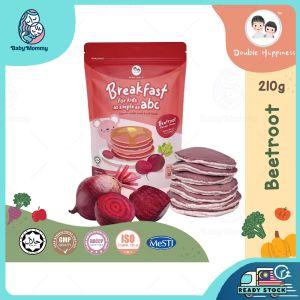 🇲🇾Babymommy x Double Happiness Baby Veggie Pancake Premix Food Baby Waffle Premix 210g