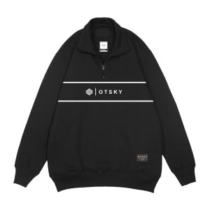 Otsky Jaket Halfzip Logo Doubline Fleece