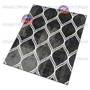 Alhadi Permadani 210 x 310 cm Tebal 8mm Karpet Lantai Afbel Abstrak Modern Klasik Bulu Padat ALBUM 1