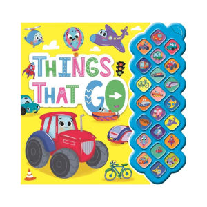 Noisy Things That Go 22 Buttons Sound Book About Vehicles (Hardcover)