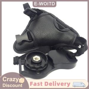 ซื้อ 1 ชิ้นลด 10 บาท ด้ามจับหนัง PU แบบมืออาชีพ 1 2ชิ้นพร้อมสายรัดแบบมีรูสกรูสำหรับอุปกรณ์เสริมกล้อง canon nikon SLR