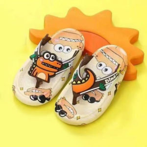 Sandal Anak Laki-laki Motif Dino Karakter Lucu Anti Licin Anti Slip