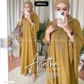 AGATHA BAJU KAFTAN WANITA TERBARU GAMIS KAFTAN MEWAH DAN ELEGAN OOTD HIJAB OUTFIT LEBARAN. 