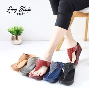 Stario ♦️ พร้อมส่ง ส่งไว รุ่น F1287 สูง2.5นิ้ว หน้าคีบ เท้าอวบ+1❗️รองเท้าสุขภาพผู้หญิงพรีเมียม รุ่นใหม่ ใส่สบาย นุ่มหรู ดีไซน์แฟชั่น ดูดีทุกโอกาส