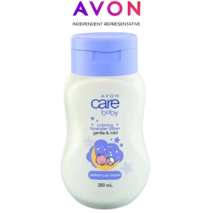 Avon Care Baby Calming Lavender Gentle Cologne Wash & Shampoo Lotion 200 mL Unveil Radiance