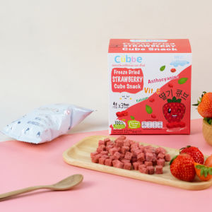 Cubbe Baby Snacks - Freeze Dried Baby Snacks - Mango/ Strawberry/ Broccoli Sweet Potato/Avocado Banana/ Healthy Baby Snacks