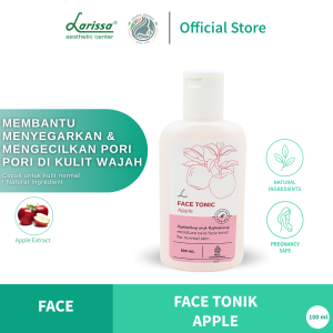 Larissa Face Tonic Apple - Menyegarkan kulit & Mengecilkan Pori Pori Wajah