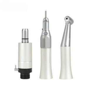 New FX203 Dental Low Speed Handpiece External Water Spray 2 Holes 4 Holes Straight Contra Angle Air Motor