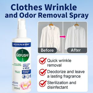Clothes Wrinkle And Odor Removal Spray Wrinkled Clothing Multi Effect Care Spray Anti Static Spray Reduces Static Elecricity