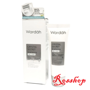Wardah Crystal Secret Brightening Day Cream 15 ml | Cream Siang