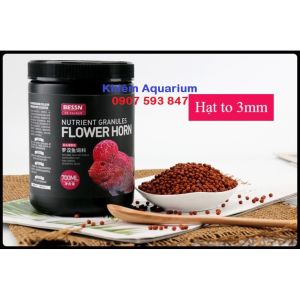 Thức ăn cá la hán lên đầu màu châu cao cấp BESSN 260g Hulx Cám Cá La Hán D&N 270G