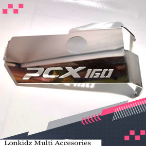 Cover Engine Pelindung Mesin Cover Tutup Mesin Bawah Vario 160 Pcx 160 ADV 160 Stlyo Bahan Stainless Steel Tebal Anti Karat Premium Engine Guard Crankcase ADV 160 PCX 160 VARIO 160 STYLO 160