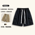 Celana Cargo Pendek Pria keren celana pendek pria jumbo bigsize Boarshort Kargo celana pendek lebar pria celana pendek korea celana pendek kasual pria celana pendek sweatpants pria celana kargo pendek murah. 