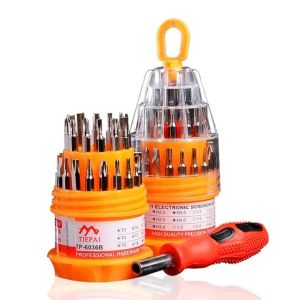 31-in-1 Precision Screwdriver Set – Multi-Function Torx & Repair Tool Kit for Electronics Household DIY