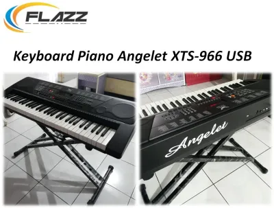 Keyboard Piano Angelet XTS-966 USB ORIGINAL+stand kaki keyboard