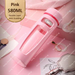 High Borosilicate Glass Water Bottle - Leakproof Glass Bottle- 大容量玻璃杯水杯