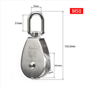 ALAT RODA PENGANGKAT KATROL MINI STAINLESS ANTI KARAT KATROL TALI KEREKAN STAINLESS PULLEY ALAT BANTU ANGKAT SERBAGUNA KATROL KEREKAN RODA MINI BESI STAINLESS STEEL SINGLE PULLEY UNTUK MENGANGKAT TALI KATROL MENIMBA SUMUR