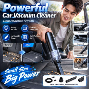 Cordless Vacuum Cleaner Powerful Suction Portable Wireless Vacuum High Power Cleaning Performance Lightweight Handheld Cleaner for Home Car Office