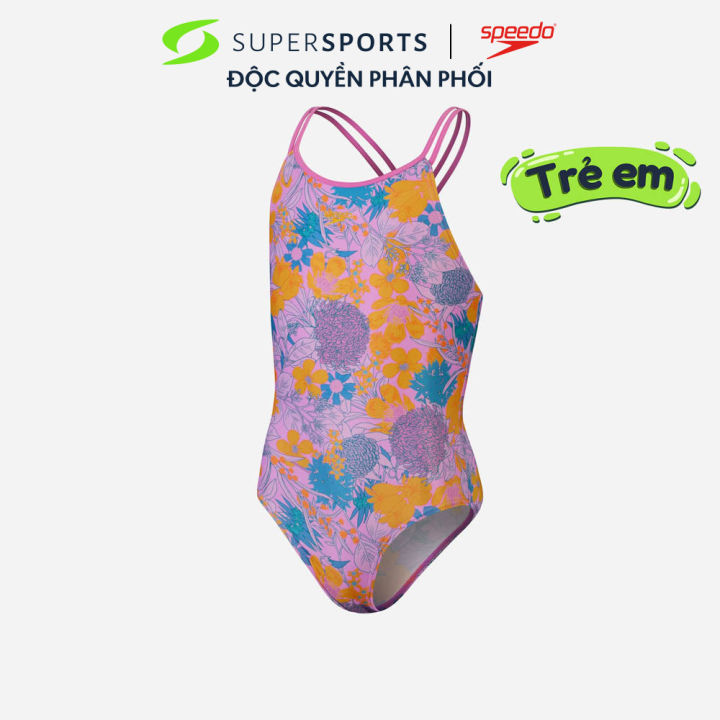 SPEEDO Đồ bơi một mảnh bé gái Alo Pt Twnstrp 8-00313615744