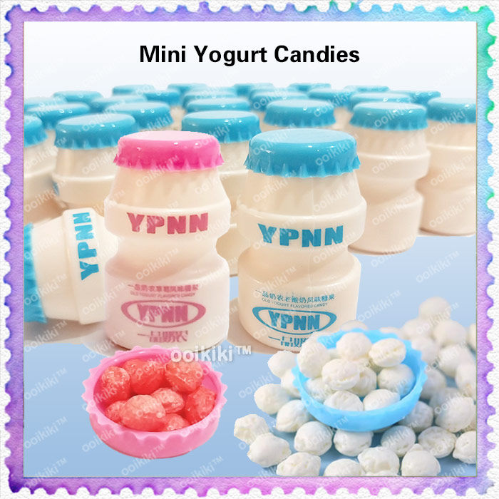 Mini Yogurt Flavored Candy Milk Pocket Bottle Cute YPNN candies