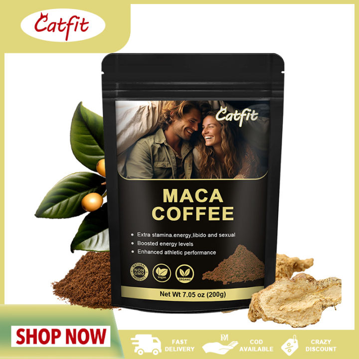 Maca Coffee, Energy Coffee Endurance Relieve Stress Enhance Sports ...