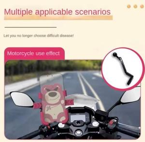 { NY ACC } HM 42 Holder HP Motor Spion HM-42 / Holder Motor HP Karakter Spion Bracket Universal HM42