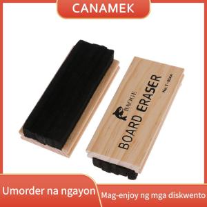 CANAMEK Wool Felt Eraser Wooden Chalkboard Duster Classroom Cleaner Blackboard Eraser